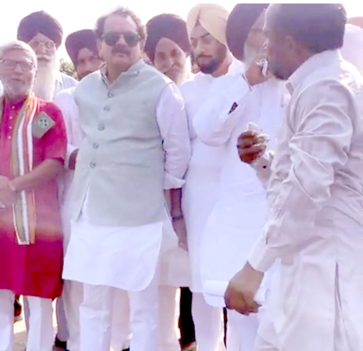 Union Animal Husbandry Minister visits flood-affected villages of Dharamkot.